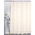 Pure Polyester Jacquard Tela Waterproof Shower Curtain